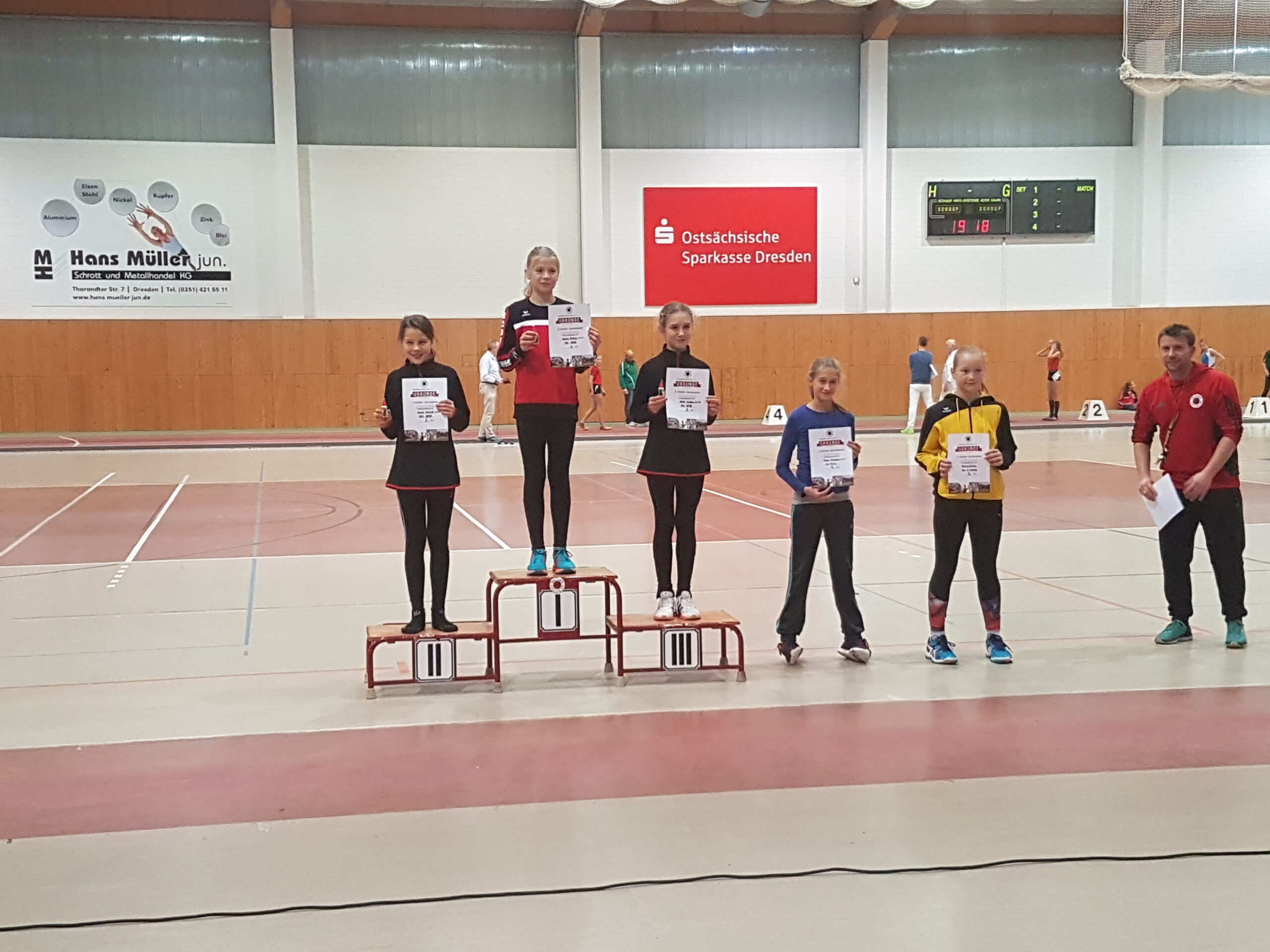 Landesoffener Sprintabend des DSC 1898 am 9.12.2016