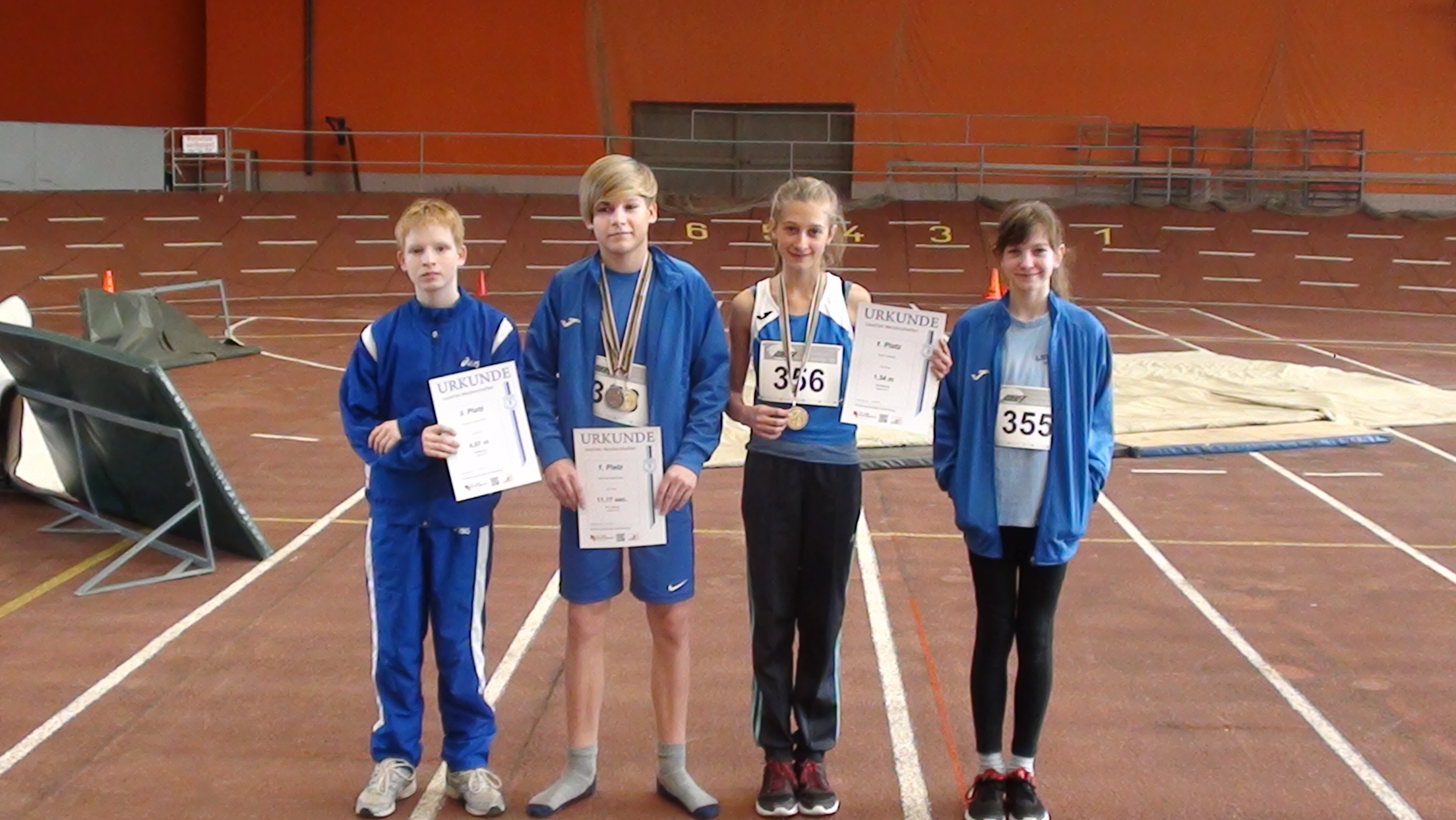 4 Medaillen bei offenen Lausitzer Hallenmeisterschaften