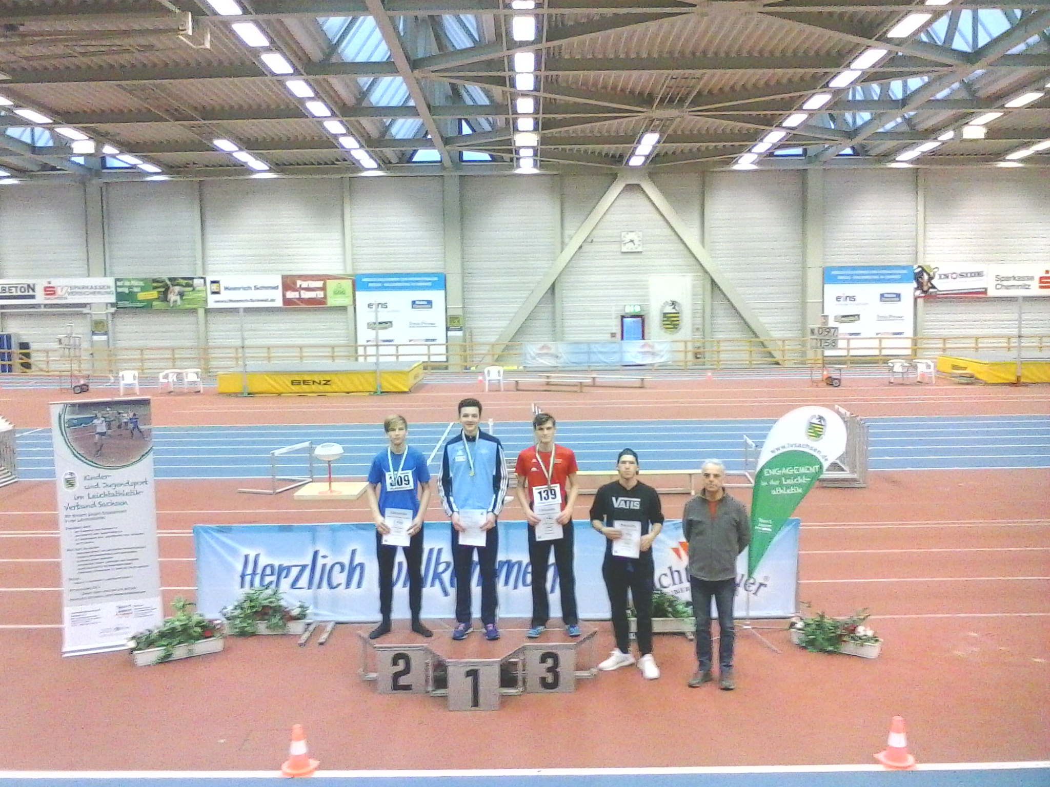 Bilanz der Hallenlandesmeisterschaften U16 + U18