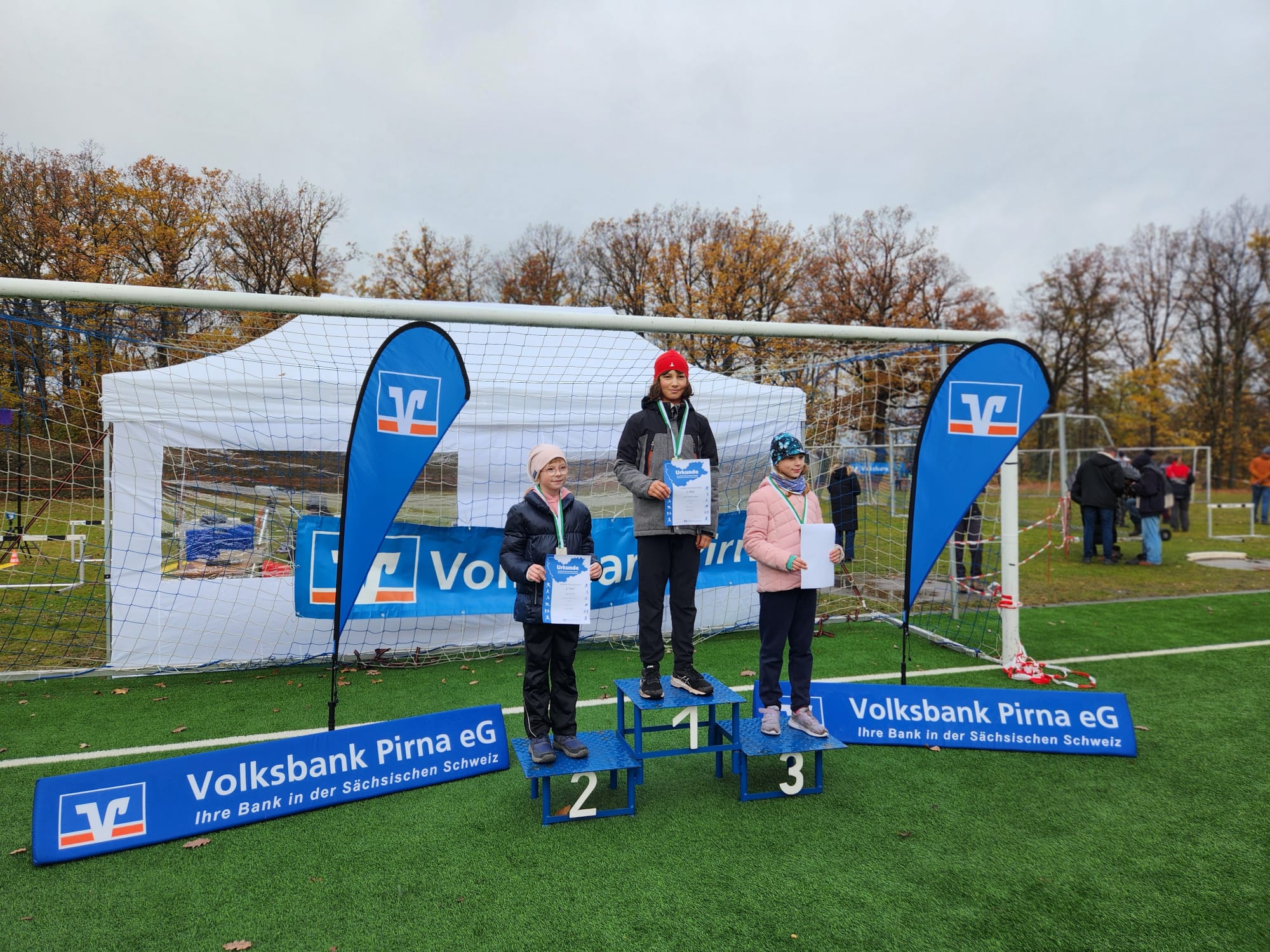 Crosslauf im Weißiger Wald