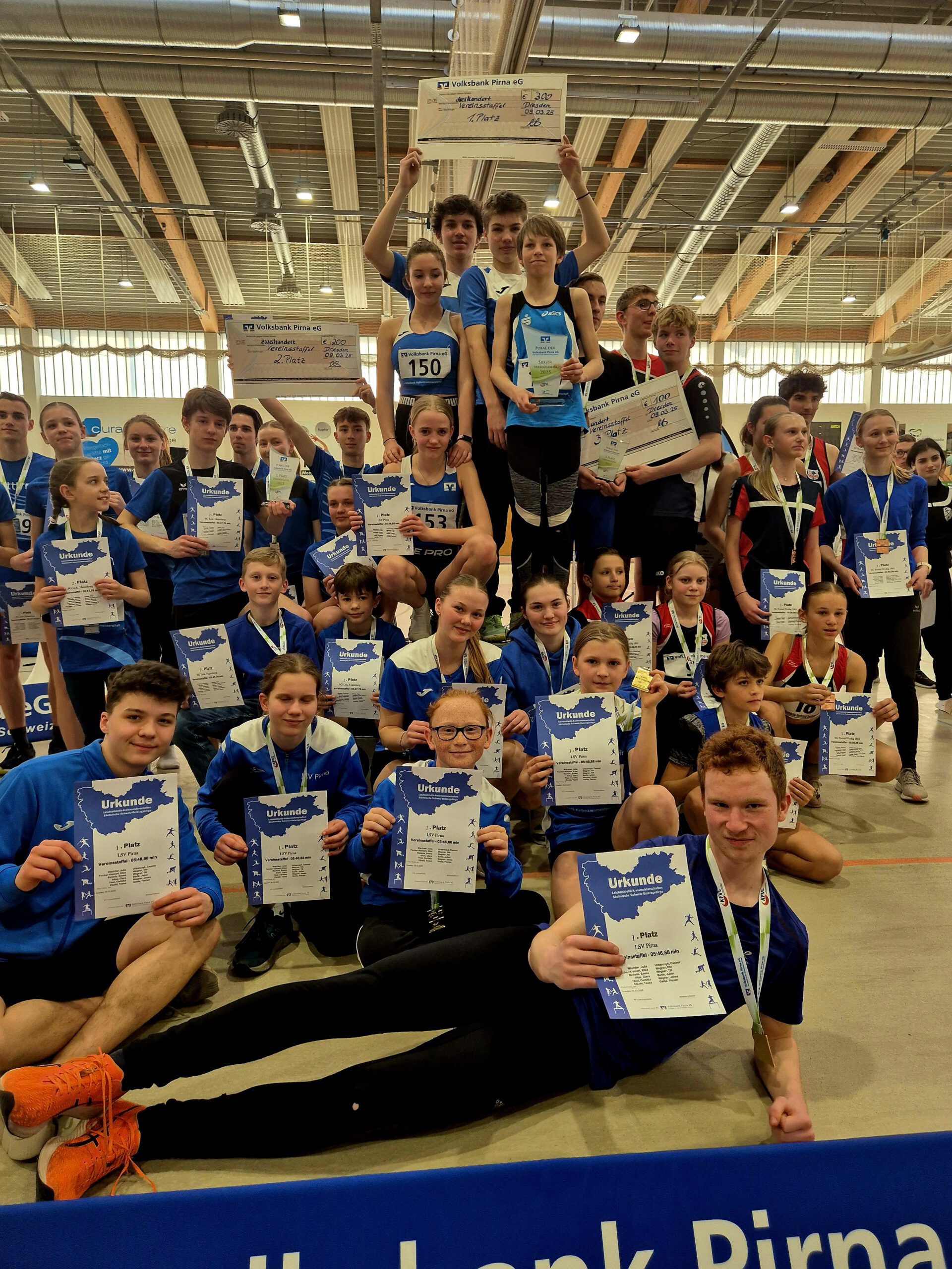 4. Volksbank-Hallenkreismeisterschaft SOE – Rekordverdächtig gut !!