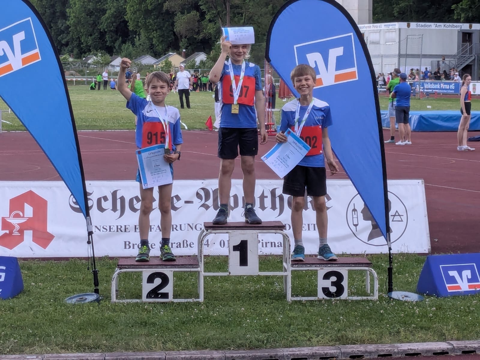 71. Abendsportfest des LSV Pirna / Volksbank KM Mehrkampf